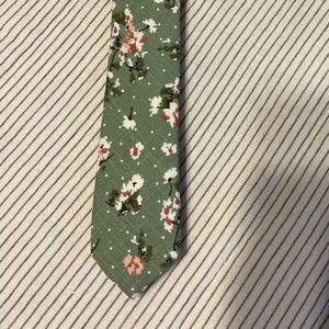 Cotton linen tie